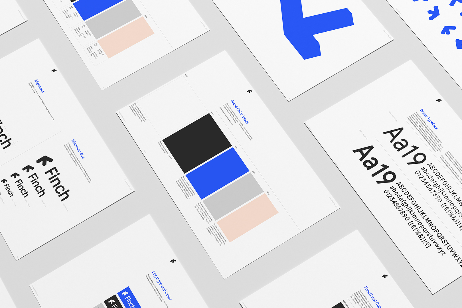 Neumeister brand identity Finch stationery