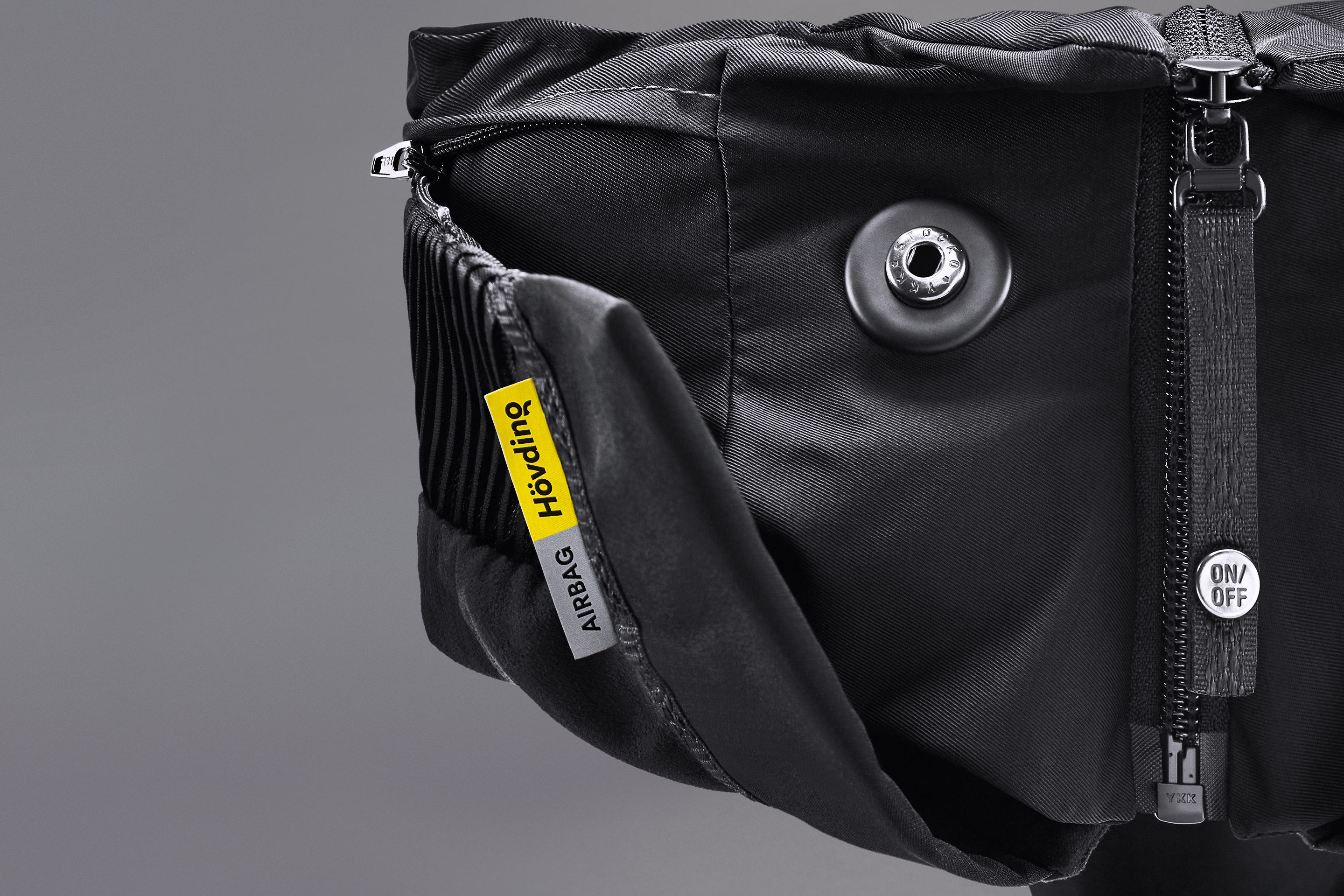 neumeister brand identity hövding logotype helmet airbag